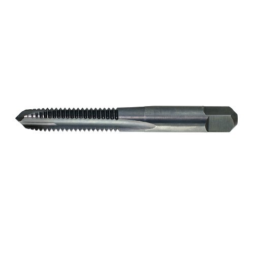 Drillco Nitro® 21N010CP Spiral Point Tap, Right Hand Cutting, #10-24, H3, Plug Chamfer, 2 Flutes, Black Oxide, High Speed Steel, Through Coolant (Yes/No): Yes