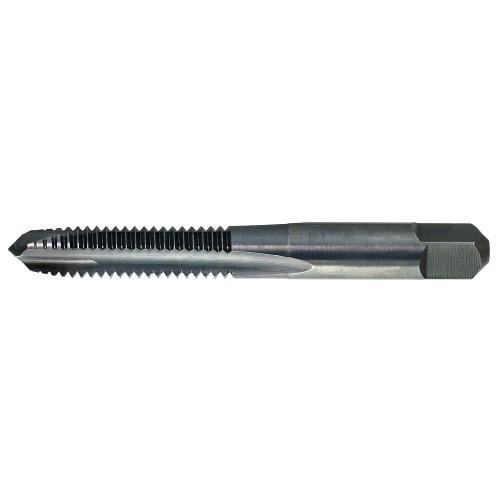 Drillco Nitro® 21N120CP Spiral Point Tap, Right Hand Cutting, 5/16-18 in, H3, Plug Chamfer, 2 Flutes, Black Oxide, High Speed Steel, Through Coolant (Yes/No): Yes