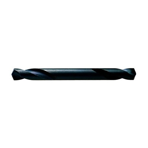 Drillco 330A030 Double End Drill Bit, Screw Machine Length, External Coolant Hole Configuration, #30 Drill Size - Wire, 1/2 in Flute Length