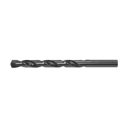 Drillco 400A112 Type B Heavy Duty Jobber Length Drill Bit, 3/16 in Drill - Fraction, 0.1875 in Drill - Decimal Inch, 135 deg Point, HSS, Black Oxide