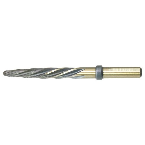 Drillco Nitro® 428N132 Construction Reamer, 1/2 in Dia, 5-7/8 in Overall Length, 1/2 in Shank Dia, Spiral Flute