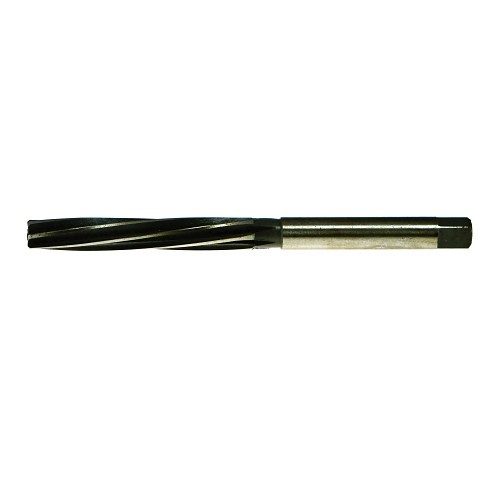 Drillco 445E164 4450E Imperial Hand Reamer, 1 in Dia x 10-7/8 in OAL, Straight/Square Shank, Spiral Flute