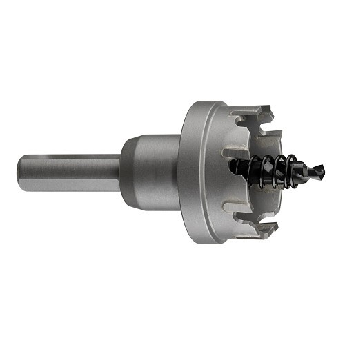 Drillco 95CT356 Fractional Hole Cutter, 2-7/8 in Dia, 3/16 in D Cutting, Tungsten Carbide Cutting Edge