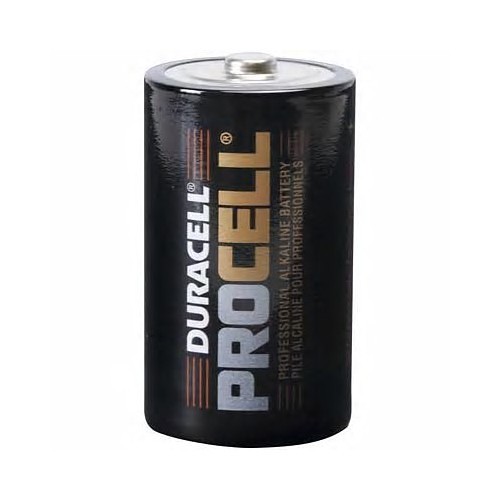 Duracell® PC1300 Battery, Alkaline-Manganese Dioxide, 1.5 V Nominal, 15476 mAh Nominal Capacity, D (LR20)