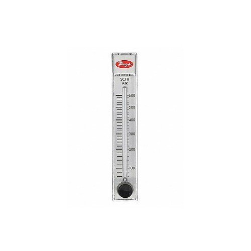 Dwyer® RMB-57-SSV Gauge, Flow Meter, 100 psi Pressure, +/-3 % Accuracy, Polycarbonate