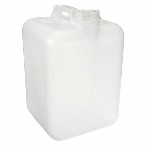 Dynalon® 405604 Square Lab Carboy, 5 gal, 63 mm Closure, 15 in Height, 9.8 in Width, HDPE Body