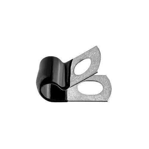 WLDL-1-1/2 Wire Loom Clip, 1-1/2 in Cable Dia, Steel