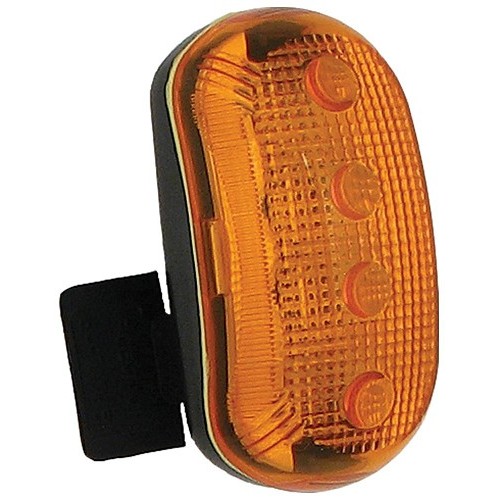 Hard Hat Safety Light, Amber