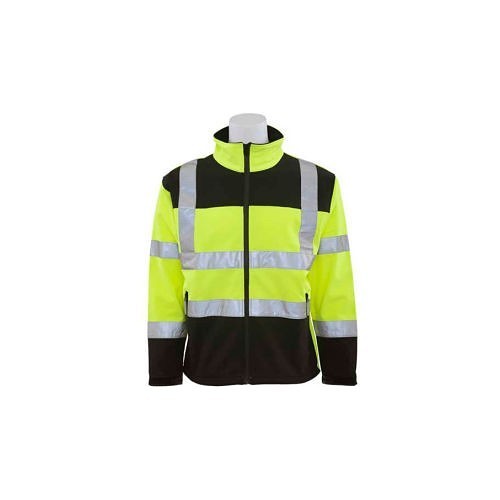 Jacket, Lime, W650 Class 2 Softshell, 2X-Large