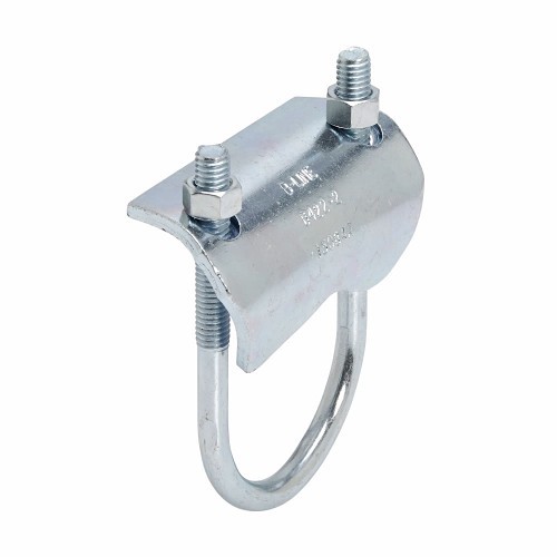 Eaton B422-1-1/2-PLT Conduit Clamp, 1-1/2 in Conduit, 500 lb Load, Low Carbon Steel