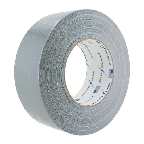 Electro Tape 204202-1024 Duct Tape, 60 yd Length, 2 in Width, 9 mil Thickness, Natural Rubber Adhesive, Polyethylene Coated Cloth Backing, Silver