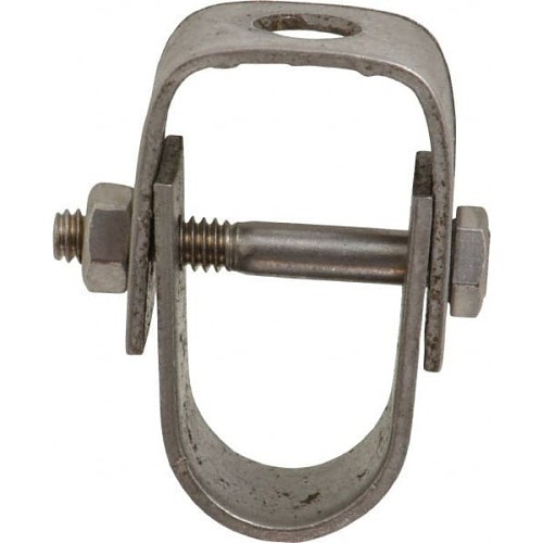 Empire 11SS0050 Clevis Hanger, 1/2 in Pipe, 3/8 in Rod, Stainless Steel