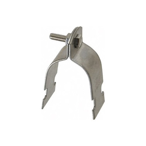 Empire Empire 8200SS0125 Multi-Strut Pipe Clamp, 1-1/4 in Nominal, 600 lb Load, 1.66 in Outside Dia, T-304 Stainless Steel