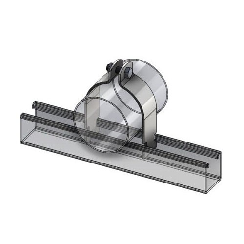 Empire 8250ZD0687 Pipe Clamp Assembly, 4-3/8 in OD Pipe