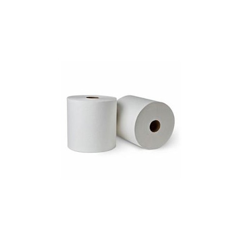 Empress RT RT680011 Roll Towel, 1 Ply, Fiber, White, 8 in Width