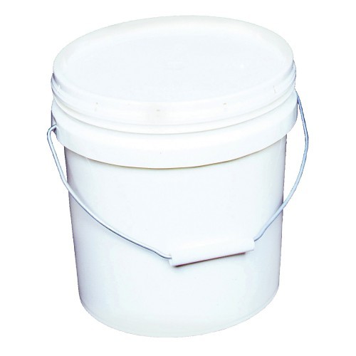 Encore Plastics 20256 Paint Pail, 2 gal, HDPE, White