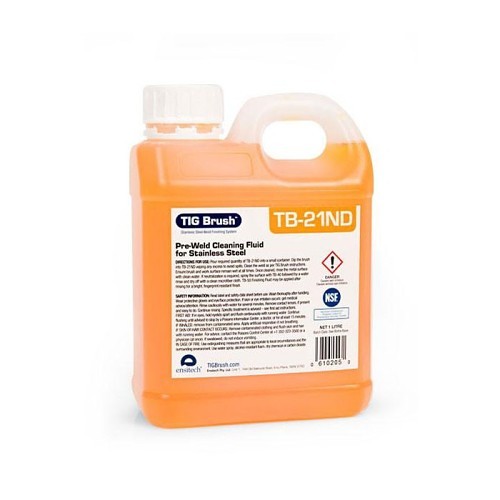 Ensitech TIG Brush® C0021-001Q Weld Cleaning Fluid, For Use With: All TIG Brush™ Machines