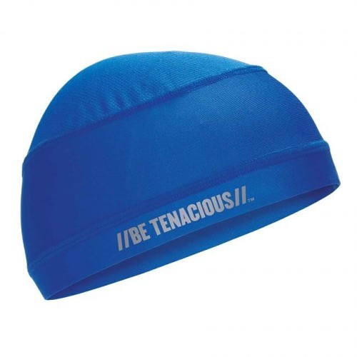 Ergodyne Chill-Its® 12689 Cooling Skull Cap, Universal, Blue, Nylon/Polyester