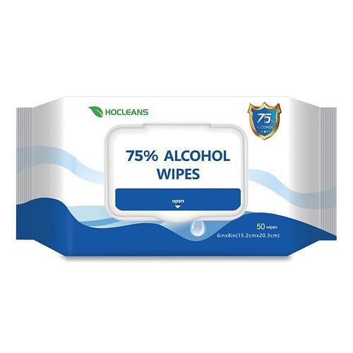 Essendant GN1SA05024PK Ethyl Alcohol Wipes, White