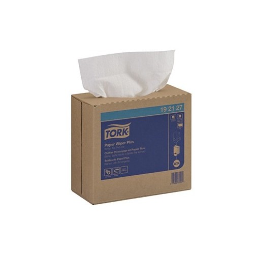 Essity Hygiene and Health TORK® 192127 Paper Wiper Plus, 13.7 lb, Paper, White