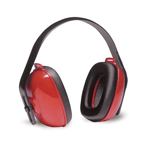 Ear Muff, 25 dB Noise Reduction Rating, head Band Position