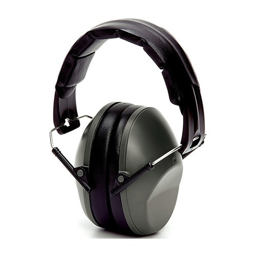 Pyramex® PM9010 PM90 Earmuffs, 22 dB Noise Reduction, Gray, ANSI S3.19