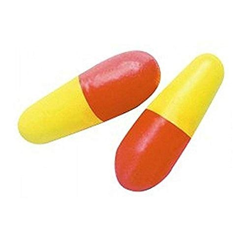 Earplug, Earplug Refill Box, 31 dB Noise Reduction Rating, Pod, ANSI S3.19-1974, Pink/Yellow Plug, Pink/Yellow Cord