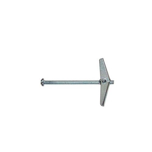 Stanley Black & Decker Expert™ 04021-PWR Toggle Bolt, Imperial, 6-32 in Screw, 2 in Overall Length, Steel, 3/8 in Drill