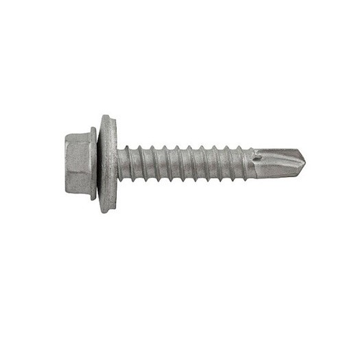 Stanley Black & Decker Expert™ EHL295 Self Drilling Screw, Imperial, #12 Thread, 3 in Overall Length, Hex Washer Head