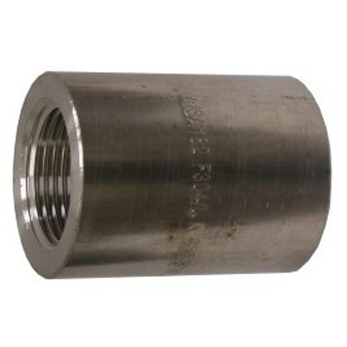 ASC Anvil® 5460430 Pipe Coupling, Fitting/Connector: Coupling, 3/4 in Nominal, Threaded End Style, 3000 lb Pressure Class, Carbon Steel, Plain