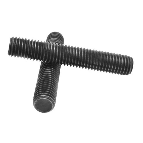 Sunpack FT7112S0650/NUTS Fully Threaded Stud, Measurement System: Imperial, 1-1/8-8, 6-1/2 in Overall Length, Steel, Material Grade: B7