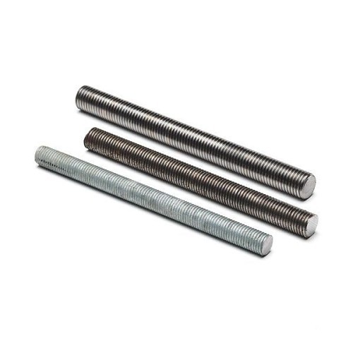 Houston FTSB087C0550C Fully Threaded Stud, Measurement System: Imperial, 7/8-9, 5-1/2 in Overall Length, Cadmium Yellow, Material Grade: B