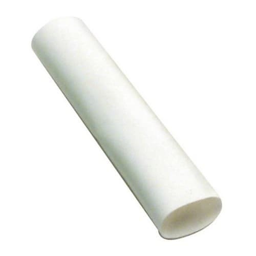 FTZ® 26006W-48 Heat Shrink Tube, 1/4 in Inner Dia Expanded, 1/8 in Inner Dia Recovered, 0.025 in Wall Thickness Recovered, 48 in Length, Polyolefin, White