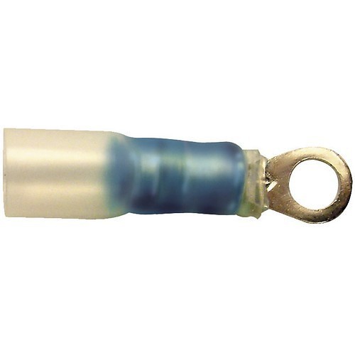 FTZ® 30114 Ring Terminal, 22 to 18 AWG Conductor, #10 Stud
