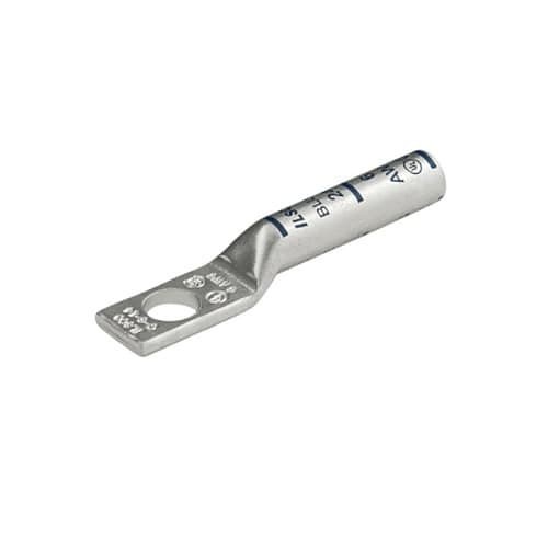 FTZ® CLNS-250-12 Compression Lug, 250 kcmil Conductor, Die Code: I-62, 1/2 in Stud, Electro-Tin Plated Copper