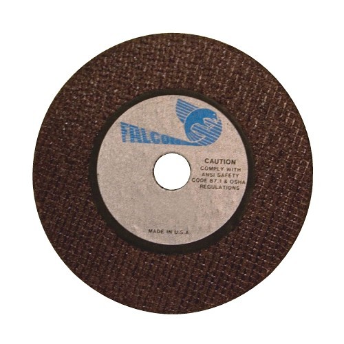 Falcon Safety FALCON® 1H11 Cut-Off Wheel, 6 in Wheel Dia, 0.035 in Wheel Thickness, 1/2 in Center Hole, Aluminum Oxide Abrasive