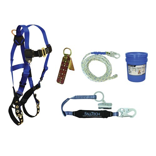 FallTech® 8595A Universal Fit Fall Protection Kit, Specifications Met: ANSI Z359, OSHA 1926