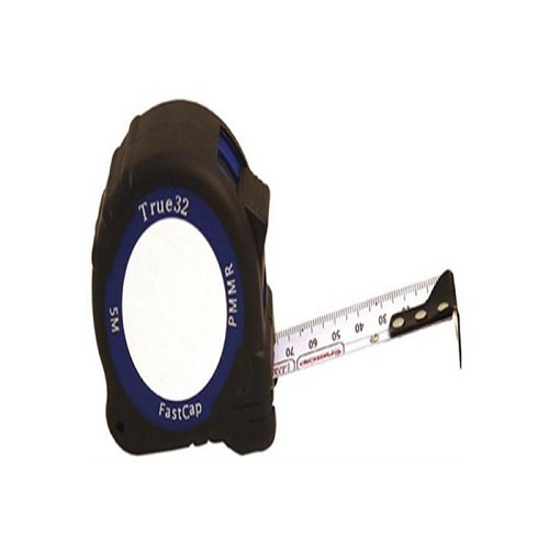 Measuring Tape, 16 ft Blade Length, 1 in Blade Width, Steel Blade, Graduations: 2 mm