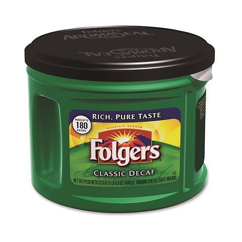 Folgers® 025500003740 Folgers Filter Packs Coffee, 6, Classic Roast Decaf Flavor