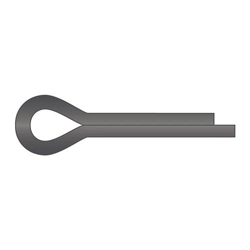 G.L.HUYETT™ CPP-187-1500 Cotter Pin, 3/16 in Dia, 1-1/2 in Overall Length, Carbon Steel, Plain