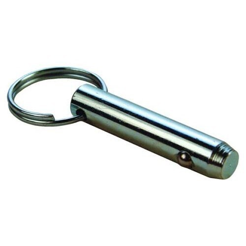 G.L.HUYETT™ DTP-0312-4625 Detent Pin, 5/16 in Dia, 4-5/8 in Overall Length, Medium Carbon Steel