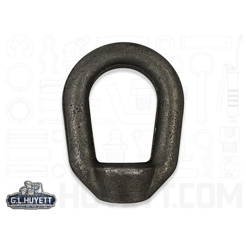 G.L.HUYETT™ ENS001 Lifting Eye Nut, Imperial, 1 in-8 Diameter - Thread Size, Forged, Regular Duty, 1045 Carbon Steel, 10000 lb Working Load