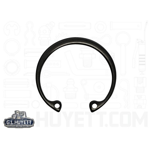 G.L.HUYETT HO-125 Retaining Ring, Imperial, Internal, Type HO, Housing, 1-1/4 in Shaft Diameter, Carbon Spring Steel, Phosphate Finish
