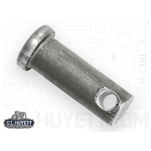G.L.HUYETT™ Heritage™ CLP-0375-1000/B Clevis Pin, 3/8 in Dia, 1 in Overall Length, Low Carbon Steel, Plain