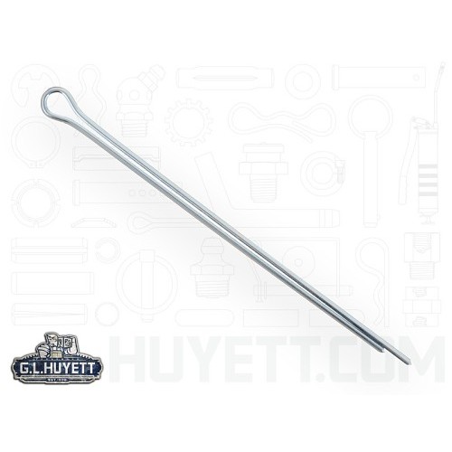 G.L.HUYETTâ„¢ Heritageâ„¢ CP-109-3000 Cotter Pin, 7/64 in Dia, Carbon Steel, Zinc Plated, 3 in Effective Length