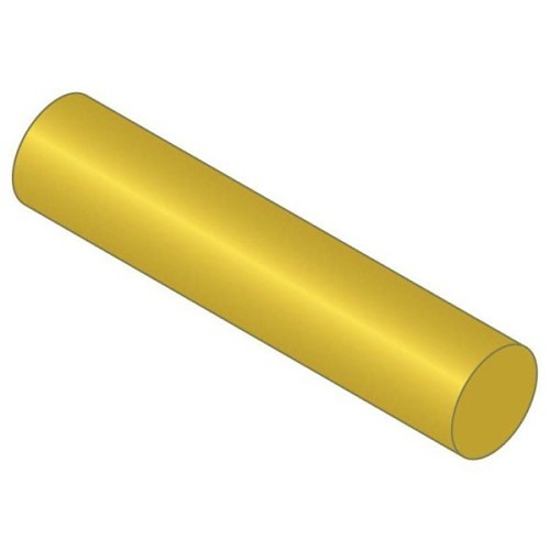 G.L.HUYETT™ MAK-A-KEY RKB-0187-36 Rod, Brass, 3/16 in Dia, 3 ft Length, Cold Rolled Plain