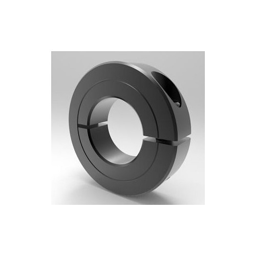 G.L.HUYETT™ SCS-043-1P Set Shaft Collar, 7/16 in Inside Dia, 1.063 in Outside Dia, 0.313 in Width, Steel, Black Oxide