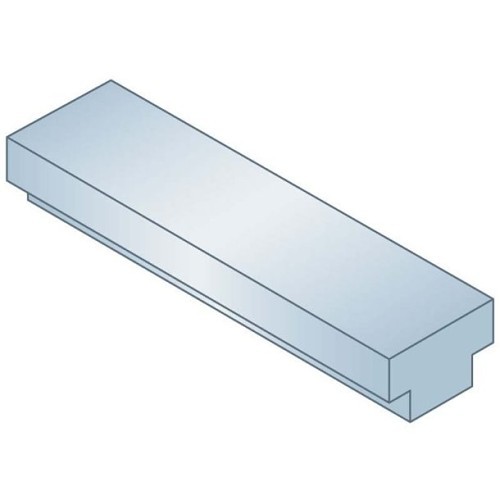 G.L.HUYETT™ MAK-A-KEY SK01-1 Key Stock, 12 in Length, 3/16 in Width, 1/8 in Height, Carbon Steel