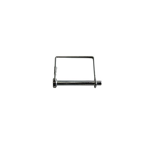 G.L.HUYETT™ SNAP-375-2500S Snapper and Tab-Lock Pin, Square, 3/8 in Pin Dia, 2-1/2 in Overall Length, Low Carbon Steel, Zinc Clear