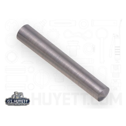 G.L.HUYETT™ TPM-080-050 Taper Pin, Standard, 8 mm Large End Dia, 50.5 mm Overall Length, Carbon Steel